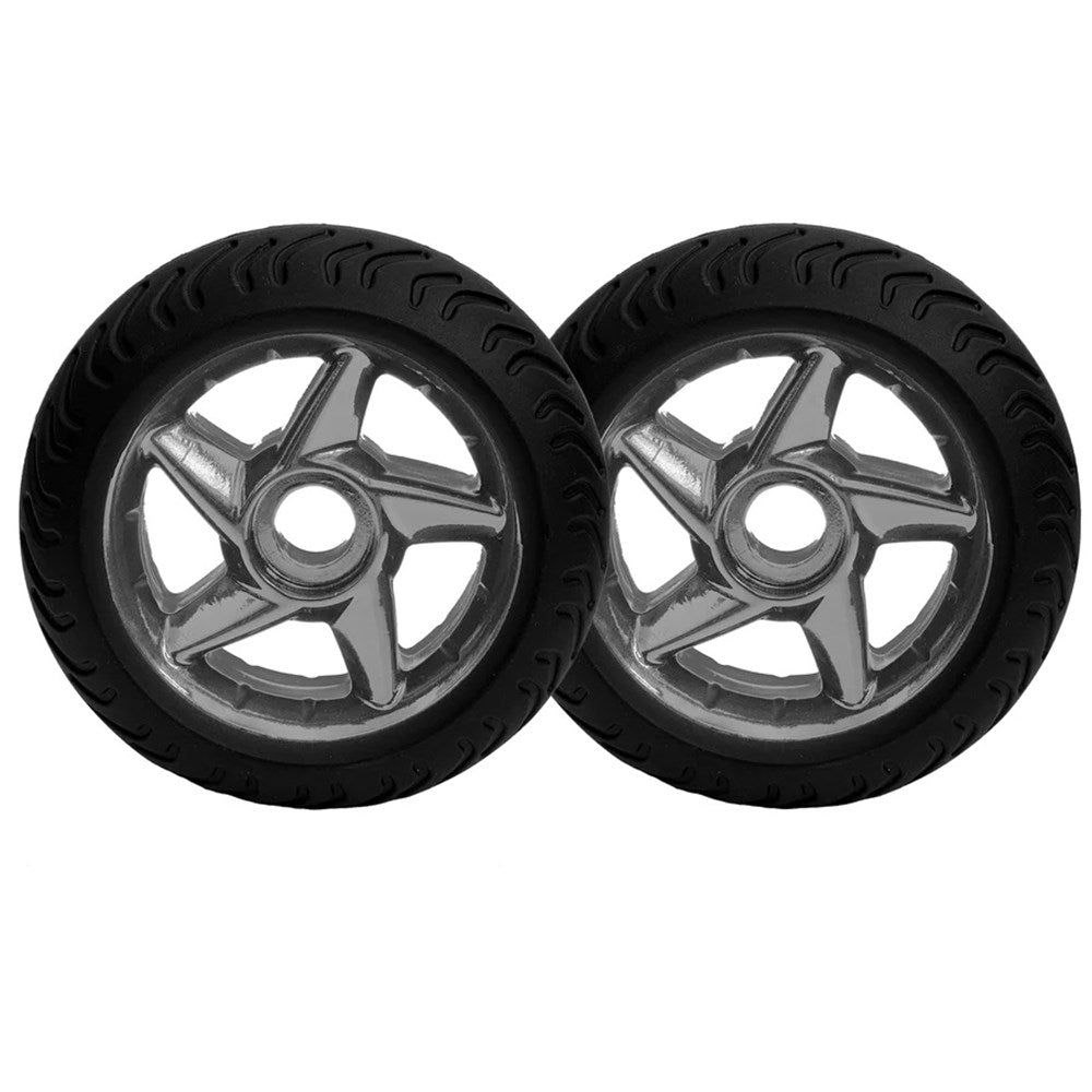Ogio Replacement Wheel Set Silver/Black for Rig 9800 Pro Gear Bag
