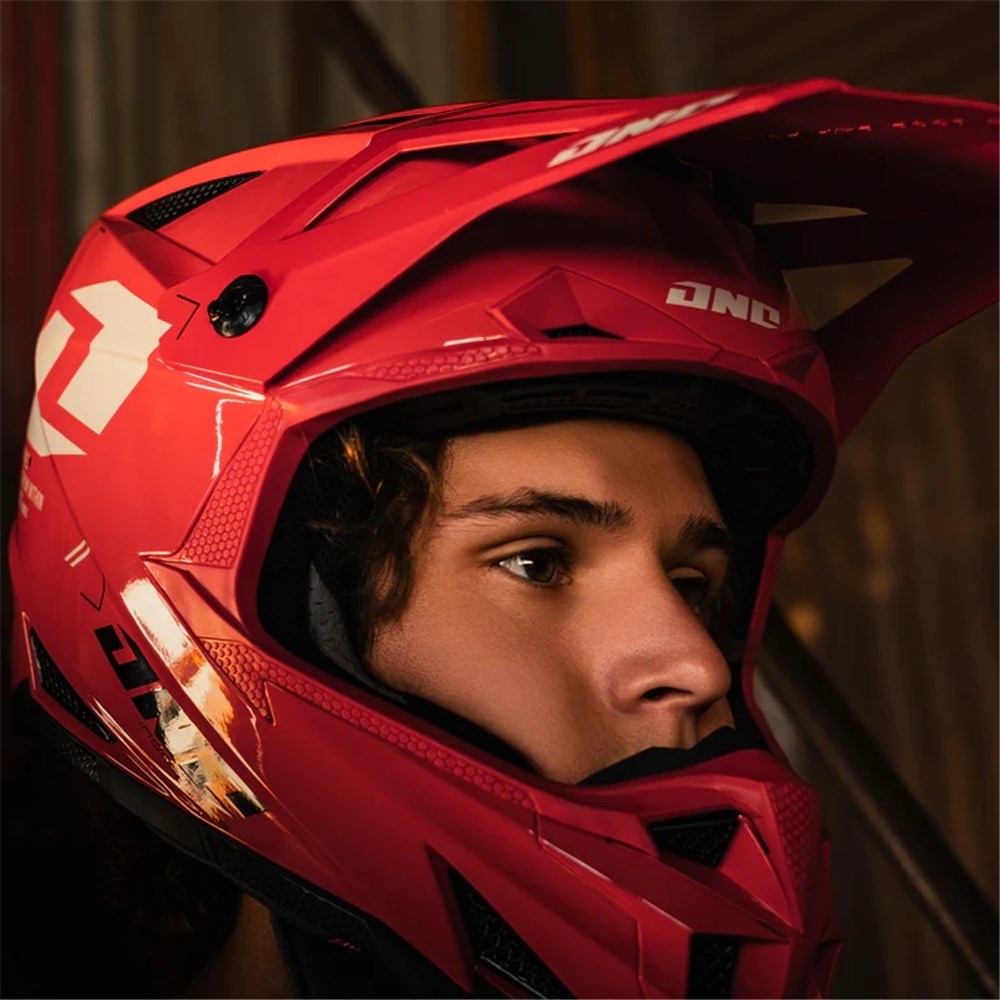 One Industries X-297 Focus Electric Red Helmet