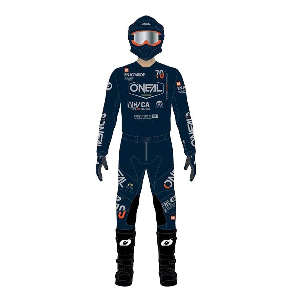 Oneal 2026 Element Brand Navy Blue/Gray Pants