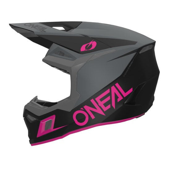 Oneal 2026 3 SRS Solid Pink/Gray/Black Helmet