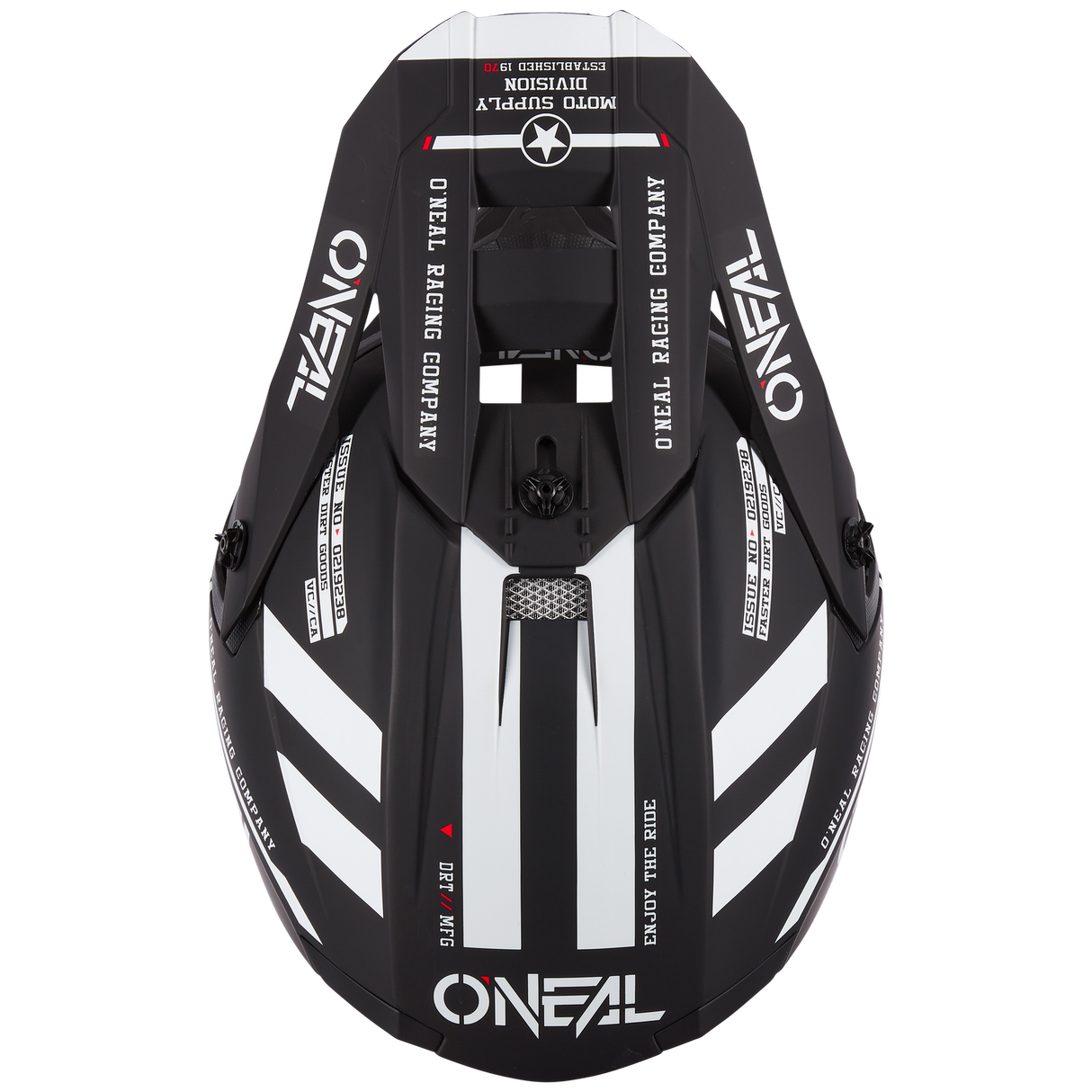 Oneal 2024 5 SRS Warhawk V.24 Black Helmet - EasyR