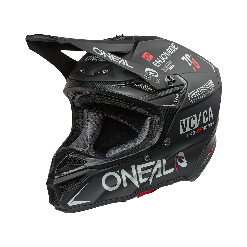 Oneal 2026 5 SRS Brand Black/Gray Helmet