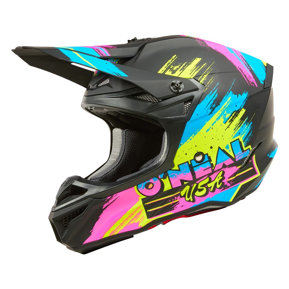 Oneal 2026 5 SRS Reseda Black/Neon Yellow Helmet