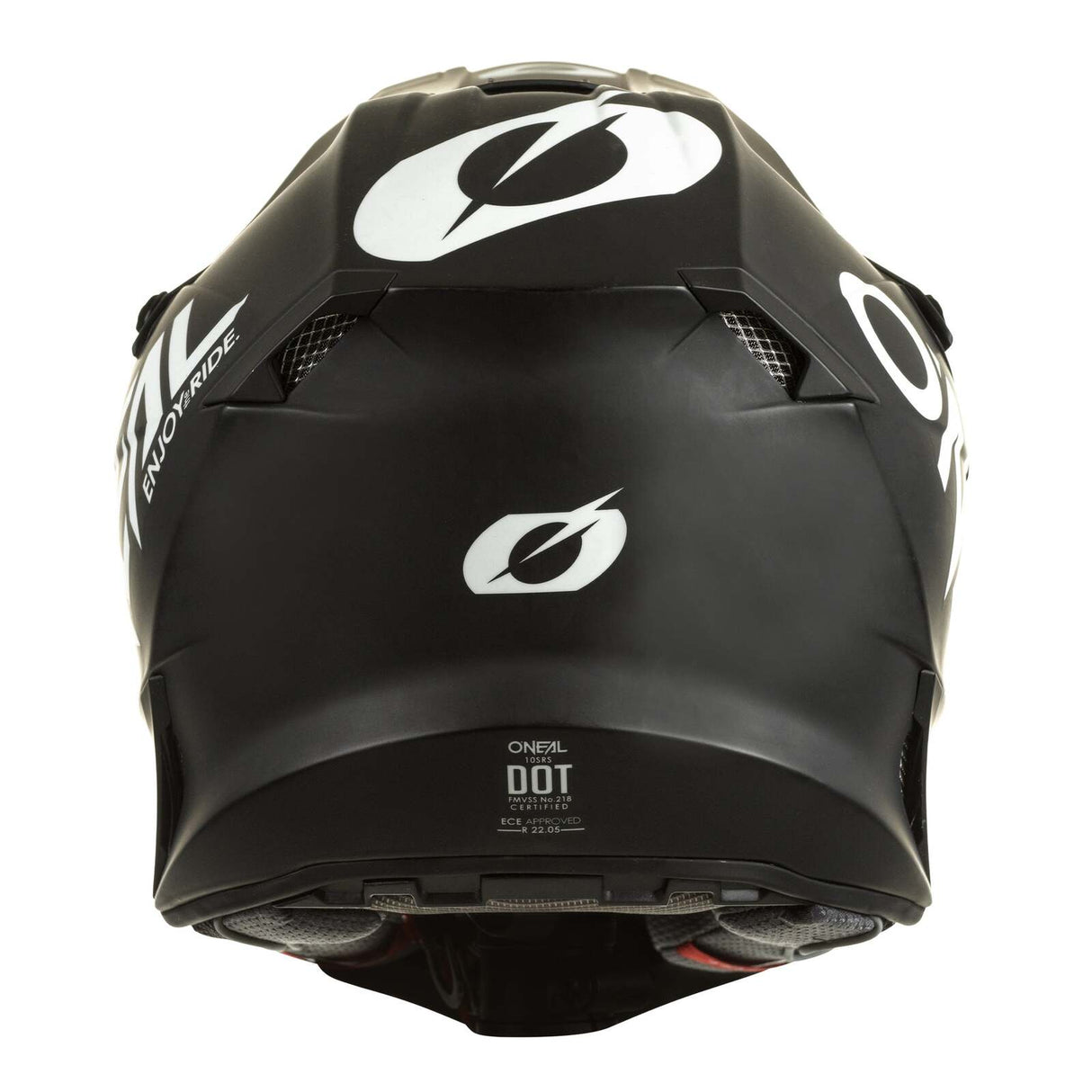 Oneal 2024 10 SRS Elite V.22 Matte Black/White Helmet - EasyR