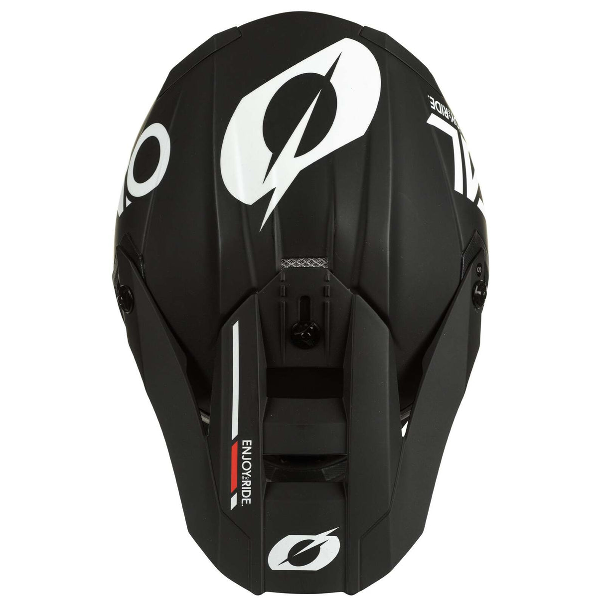 Oneal 2024 10 SRS Elite V.22 Matte Black/White Helmet - EasyR