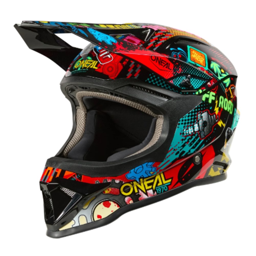 Oneal 2026 1 SRS Vibrant Multi Youth Helmet