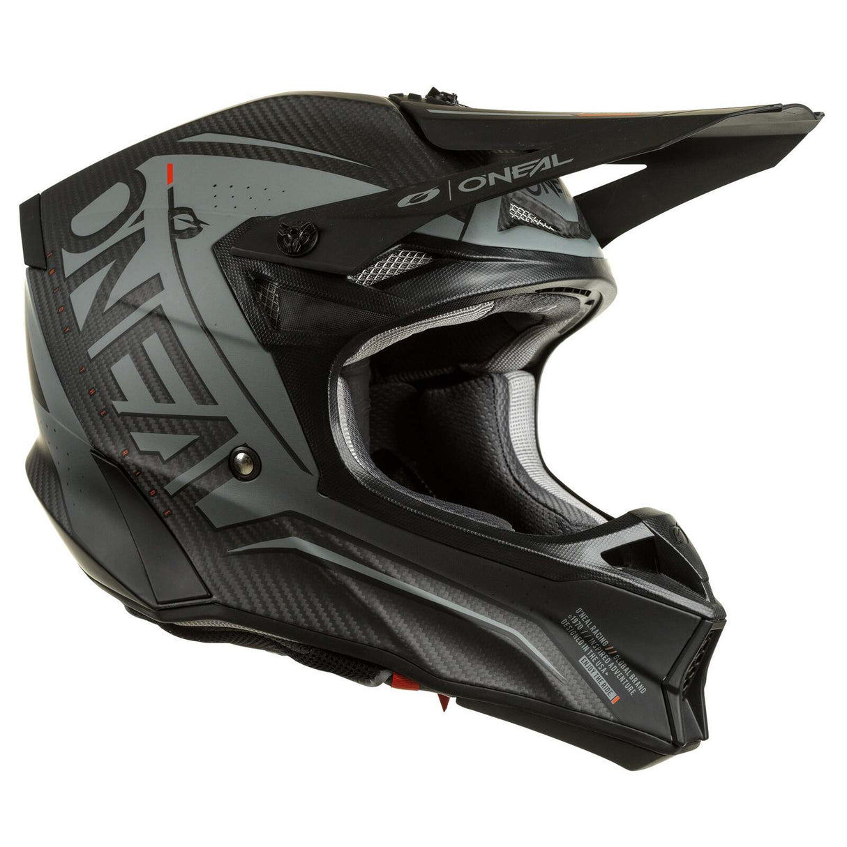 Oneal 2024 10 SRS Carbon Prodigy V.22 Black Helmet - EasyR