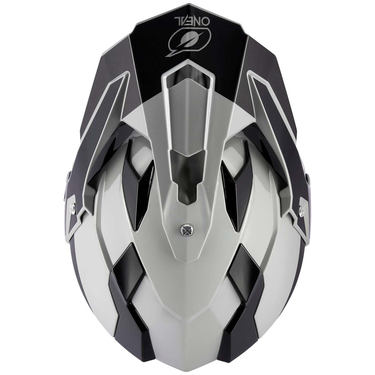 Oneal 2024 Sierra II R V.23 Grey/Black/Red Helmet - EasyR