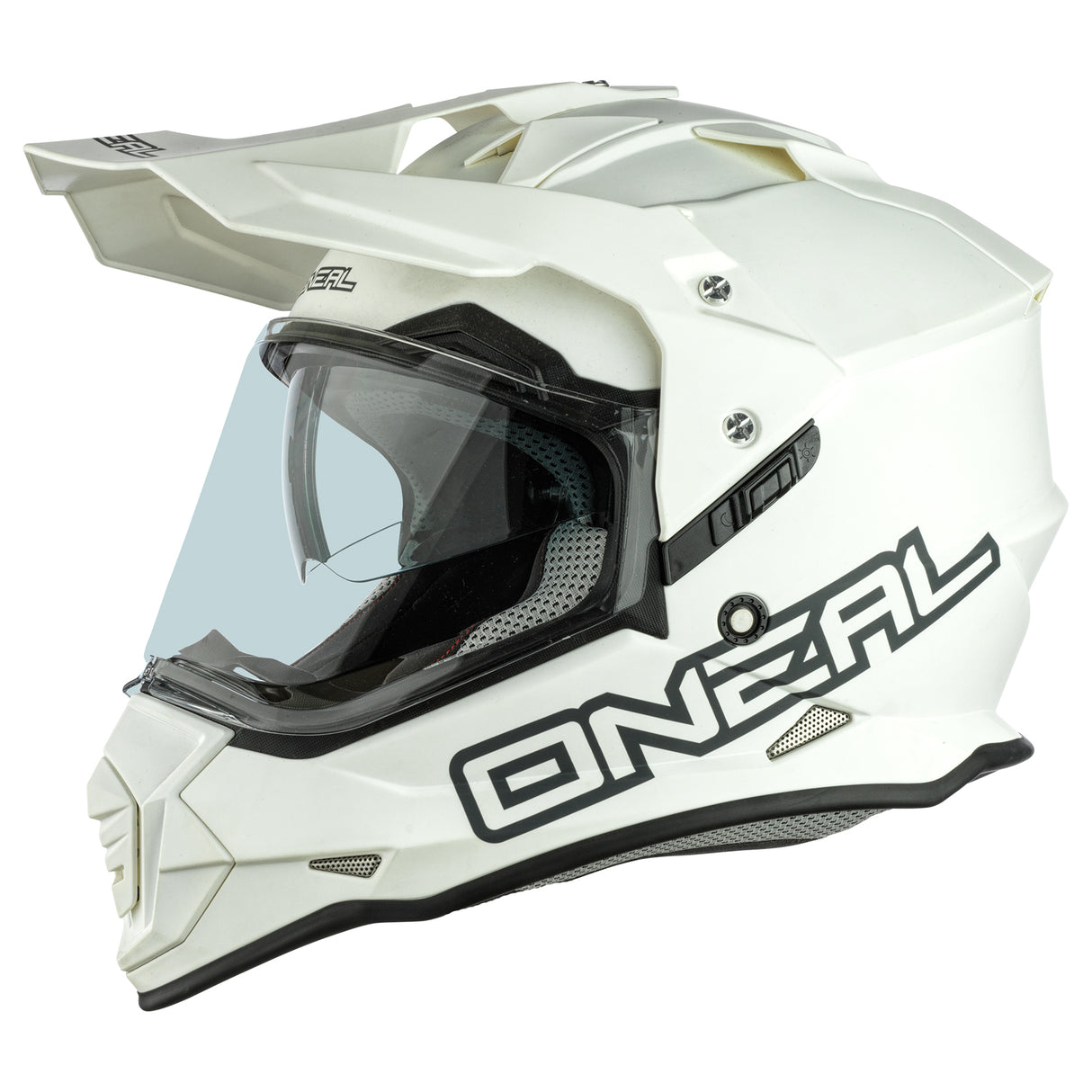 Oneal 2024 Sierra II V.23 Flat White Helmet - EasyR