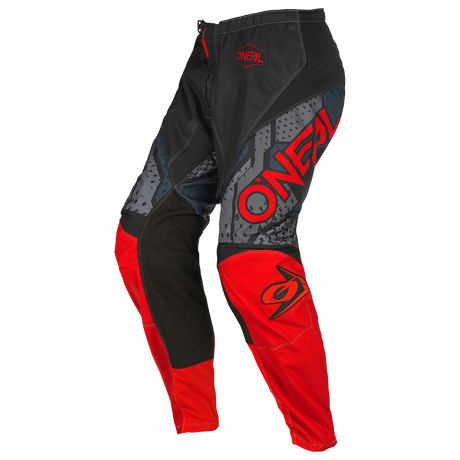 Oneal 2023 Element Camo V.22 Black/Red Youth Pants - EasyR