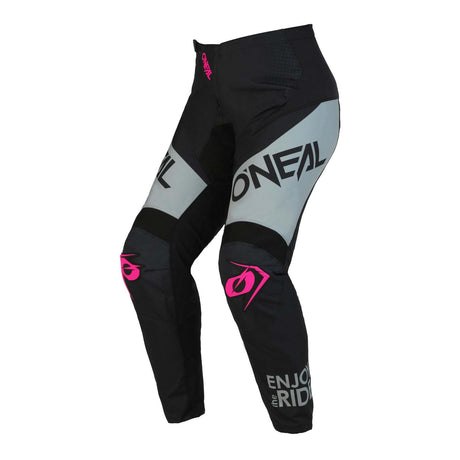 Oneal 2023 Element Racewear V.23 Black/Pink Womens Pants - EasyR