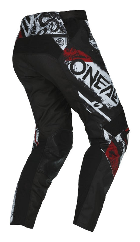 Oneal 2023 Mayhem Scarz V.22 Black/White Youth Pants - EasyR
