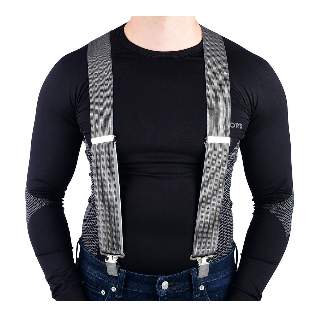 Oxford Riggers Braces Herringbone