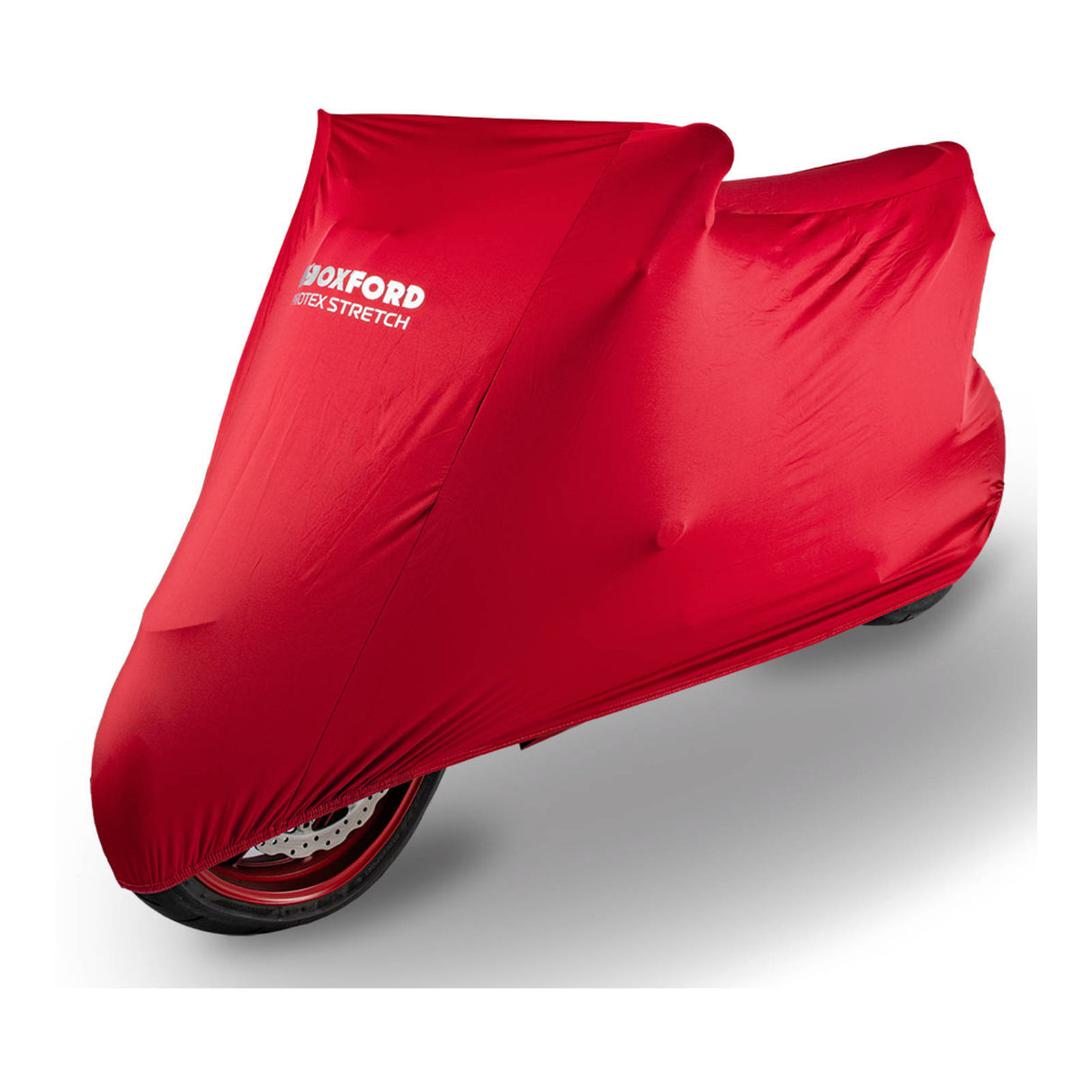 Oxford Protex Stretch Red Indoor Motorcycle Cover