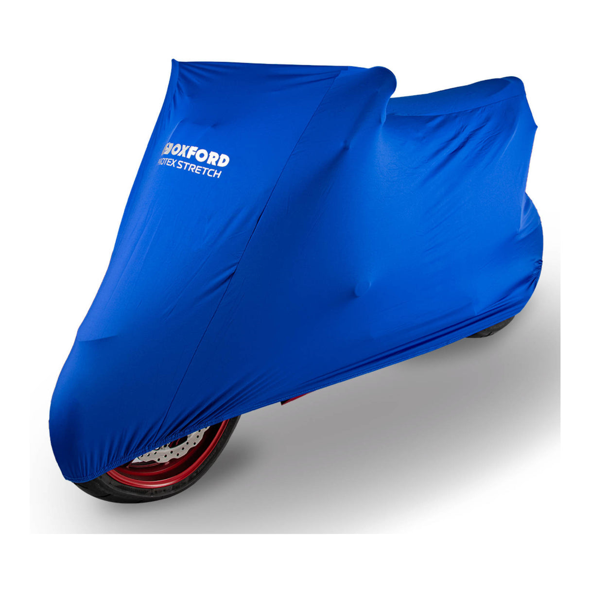 Oxford Protex Stretch Blue Indoor Motorcycle Cover