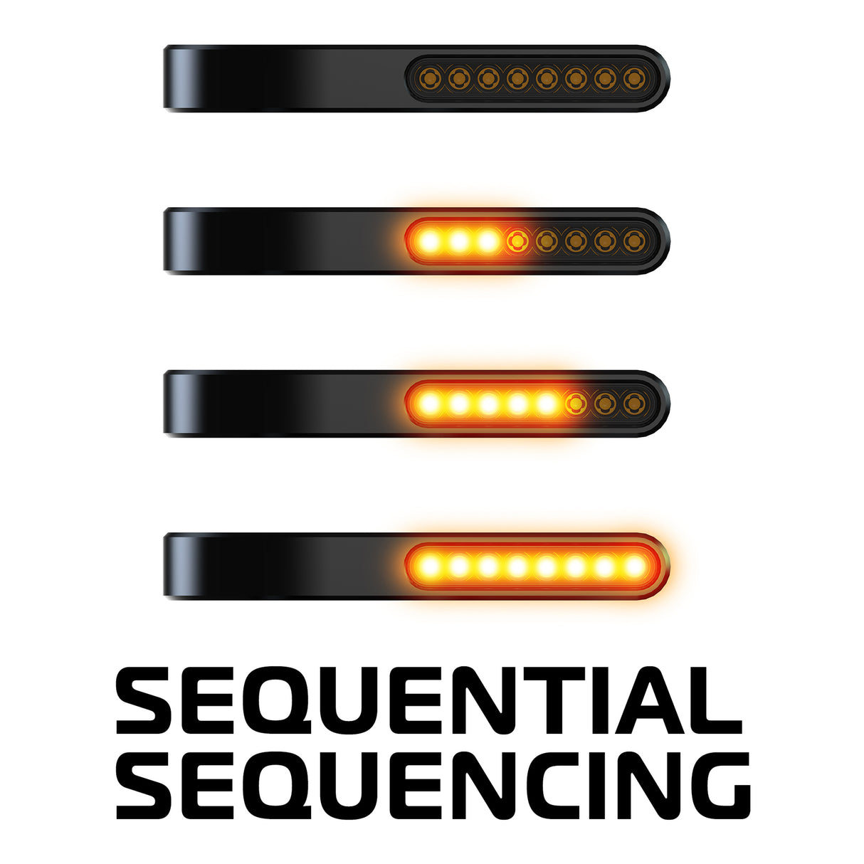 Oxford Darkturner Sequential Fork-Mounted Indicators