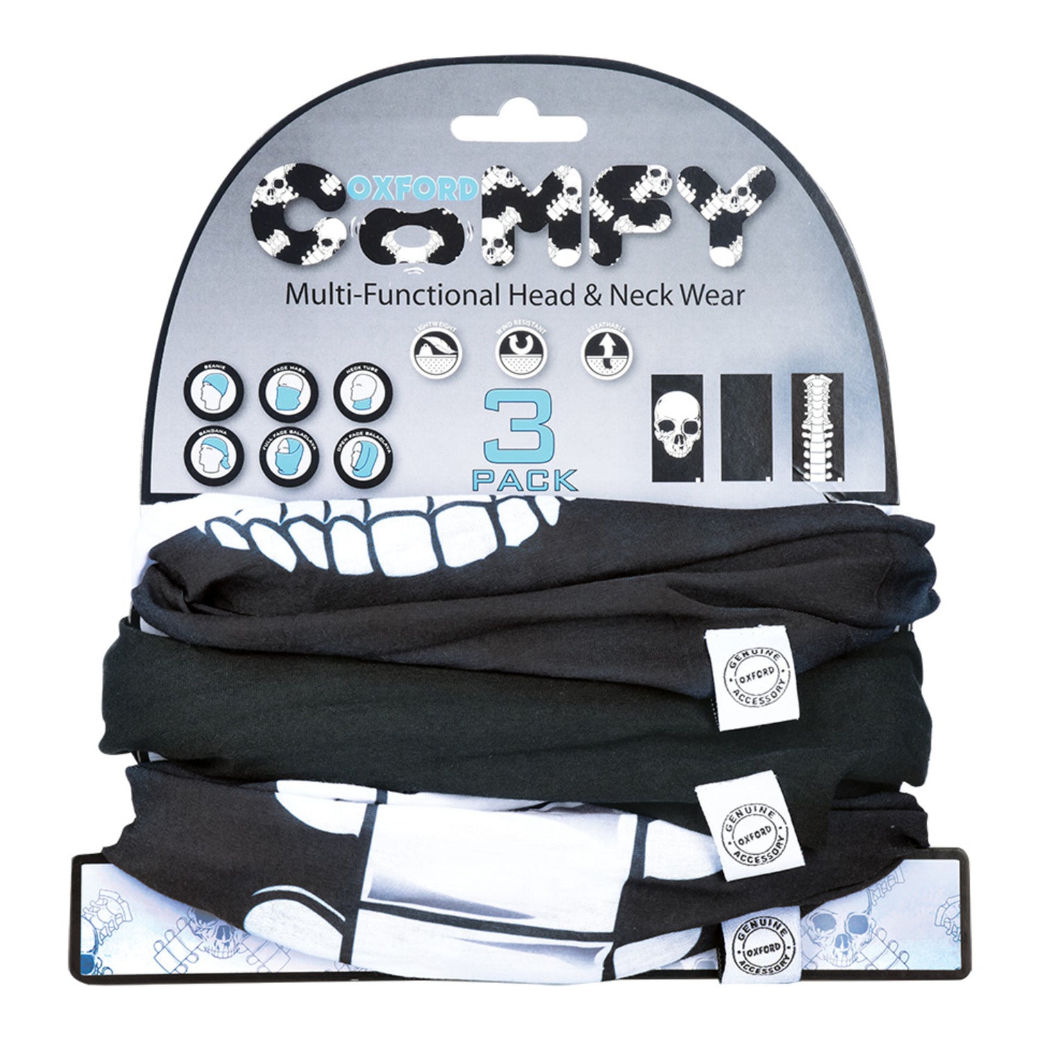 Oxford Comfy Skeleton (3 Pack)