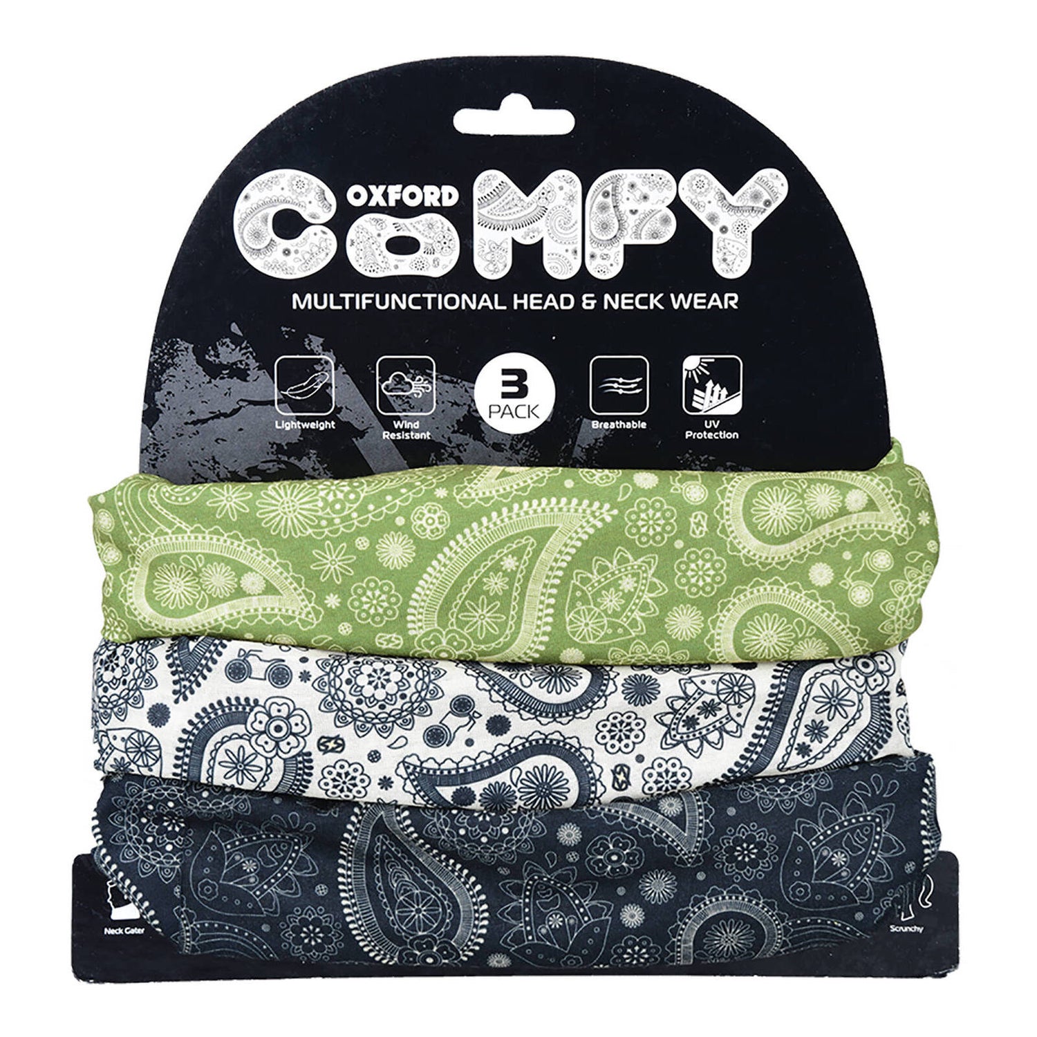 Oxford Comfy Paisley (3 Pack)