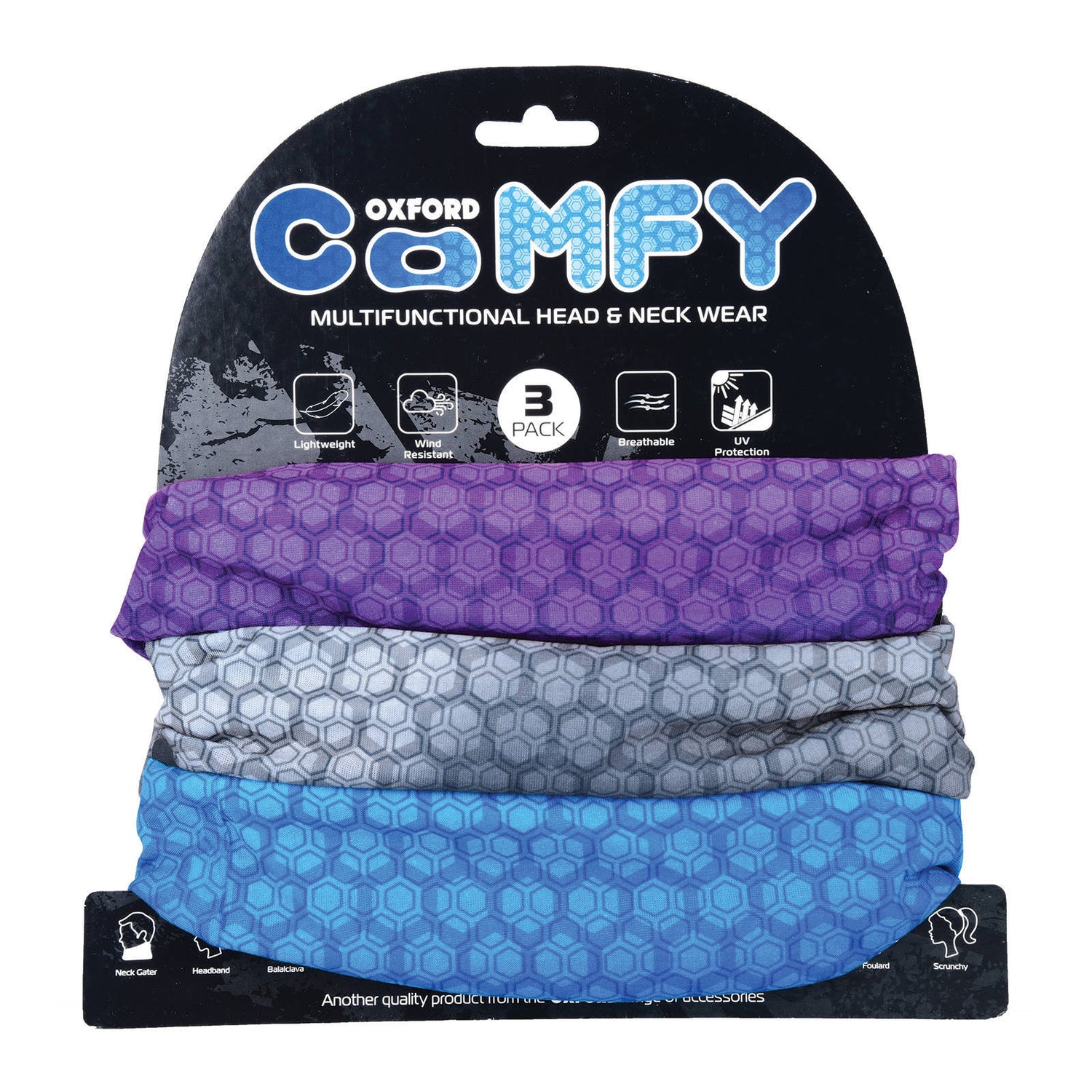 Oxford Comfy Prismatic (3 Pack)