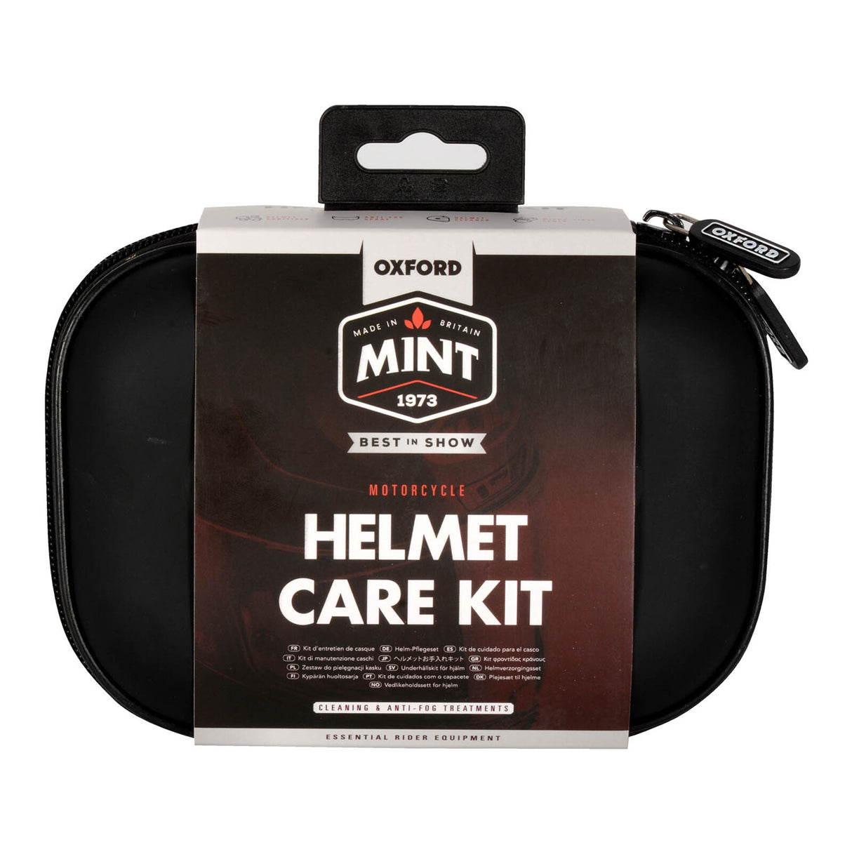 Oxford Mint Helmet Care Kit w/Carry Case
