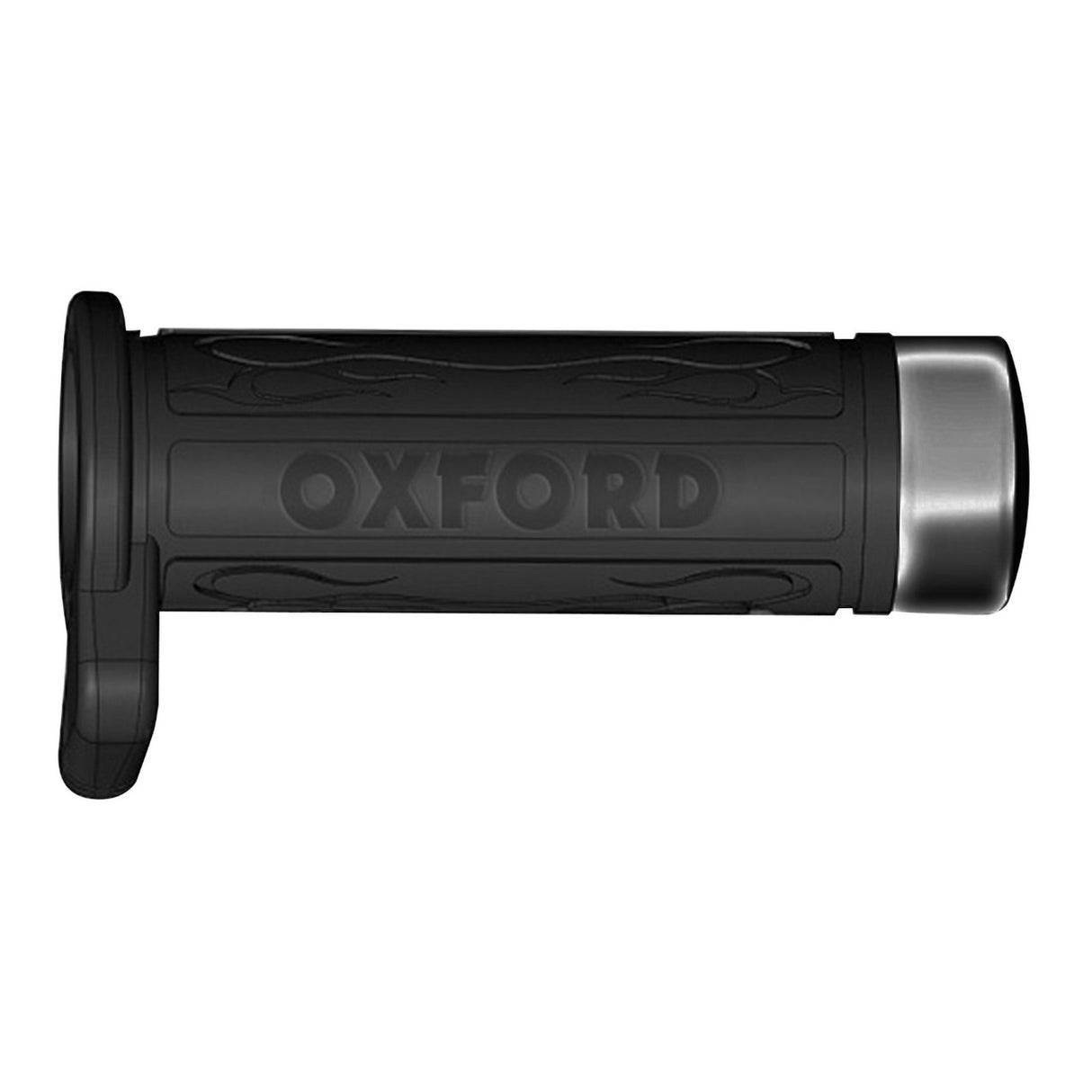 Oxford HotGrips Replacement Dark Chrome Cap for 697 HotGrips (Each)