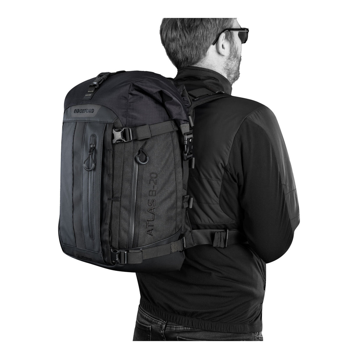Oxford Atlas B-20 Advanced Black Backpack