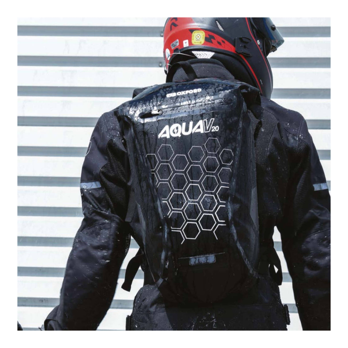 Oxford Aqua V 12 Black Backpack