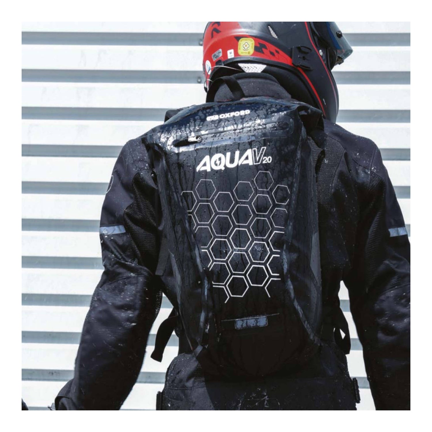 Oxford Aqua V 12 Black Backpack
