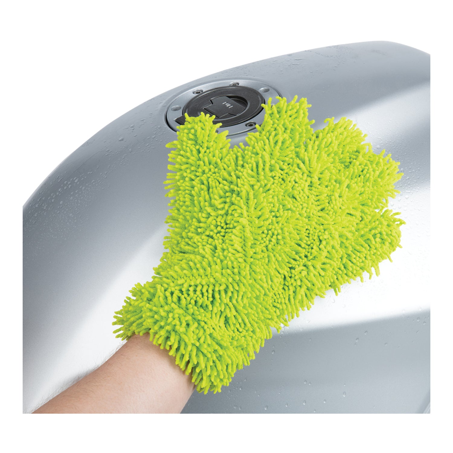 Oxford Microfibre Noodle Wash Glove Green