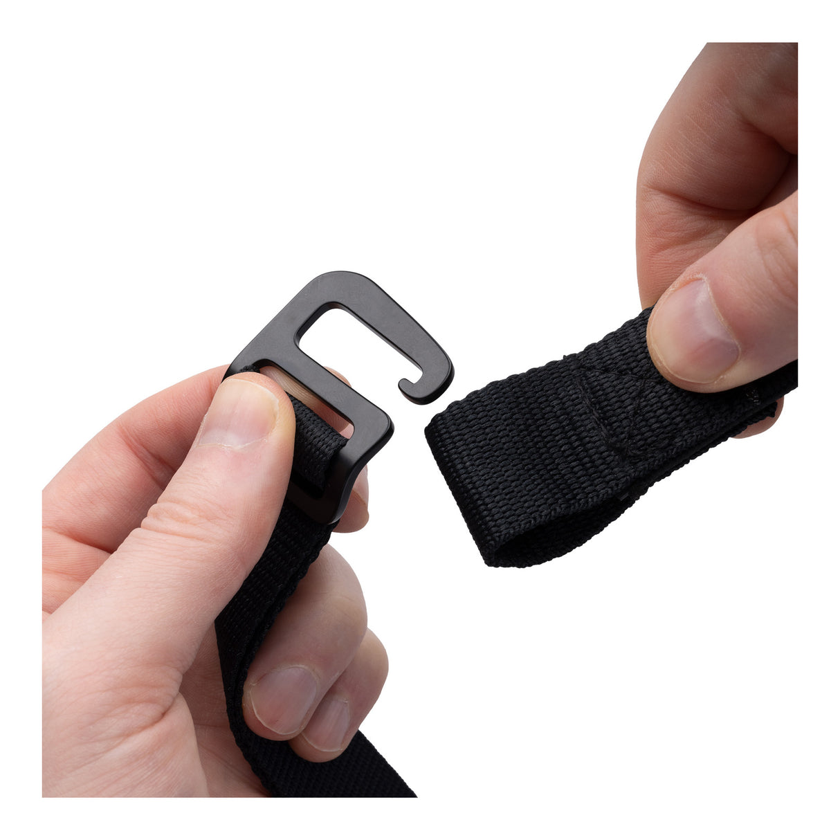 Oxford Atlas G-Hook 26mm x 1.2m Black (Pair)