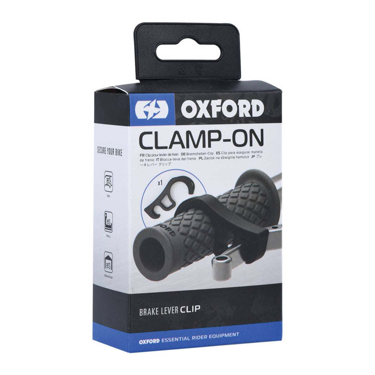 Oxford Clamp-On Brake Lever Clamp