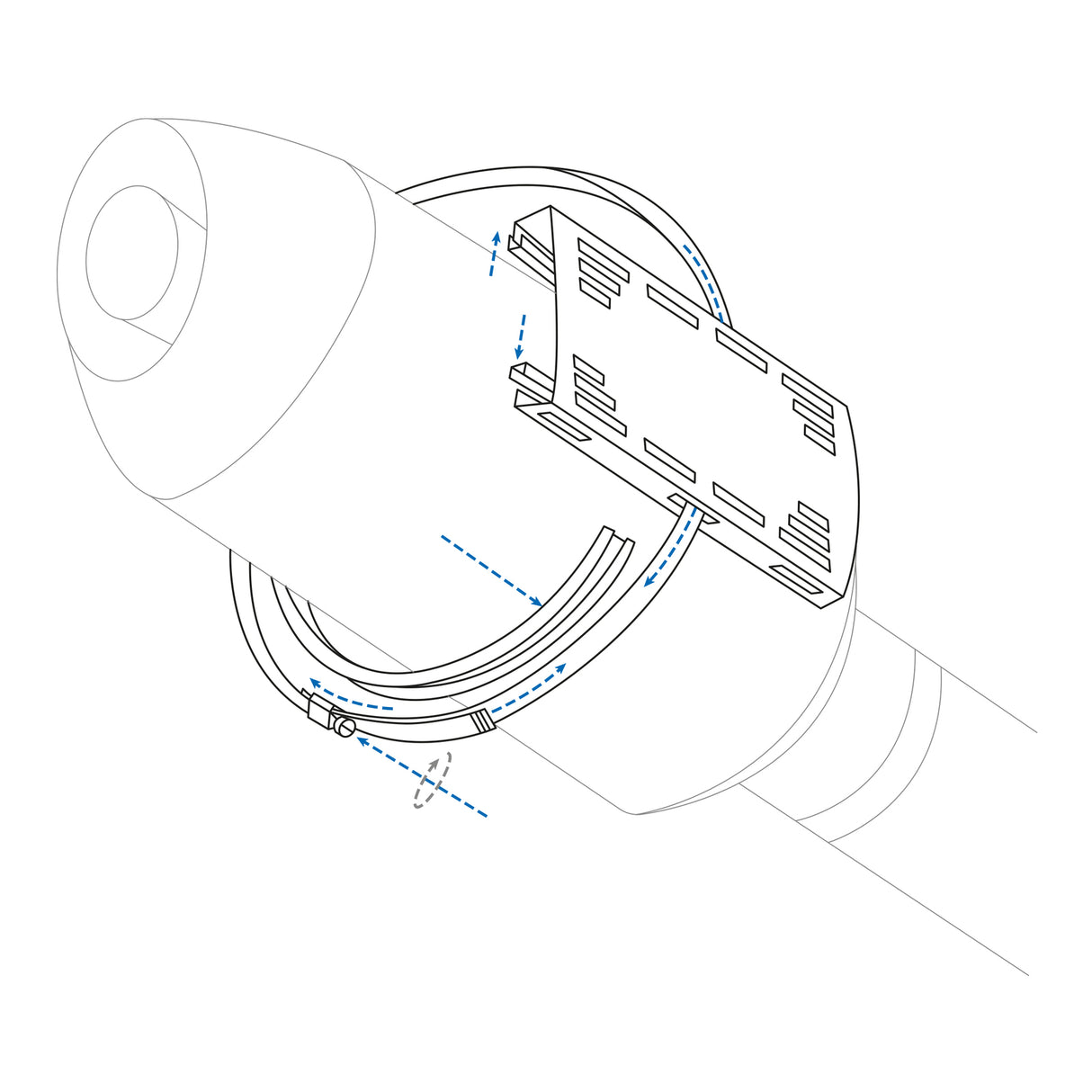 Oxford Can Guard Exhaust Heat Sheild