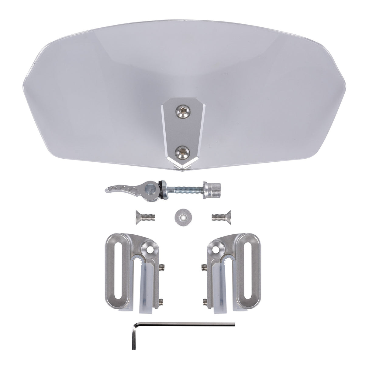 Oxford Wind Deflector Clear 260 x 125mm