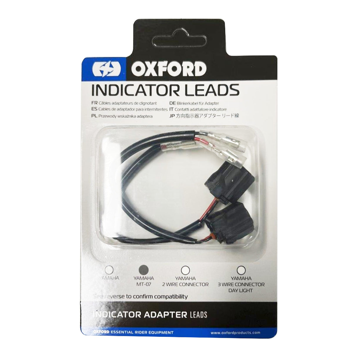 Oxford Indicator Leads for Yamaha MT-07