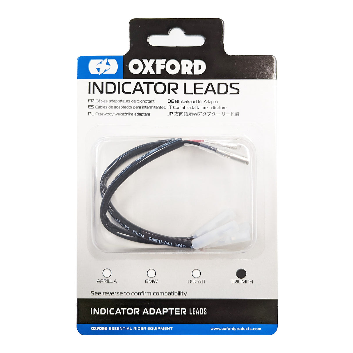 Oxford Indicator Leads for Triumph