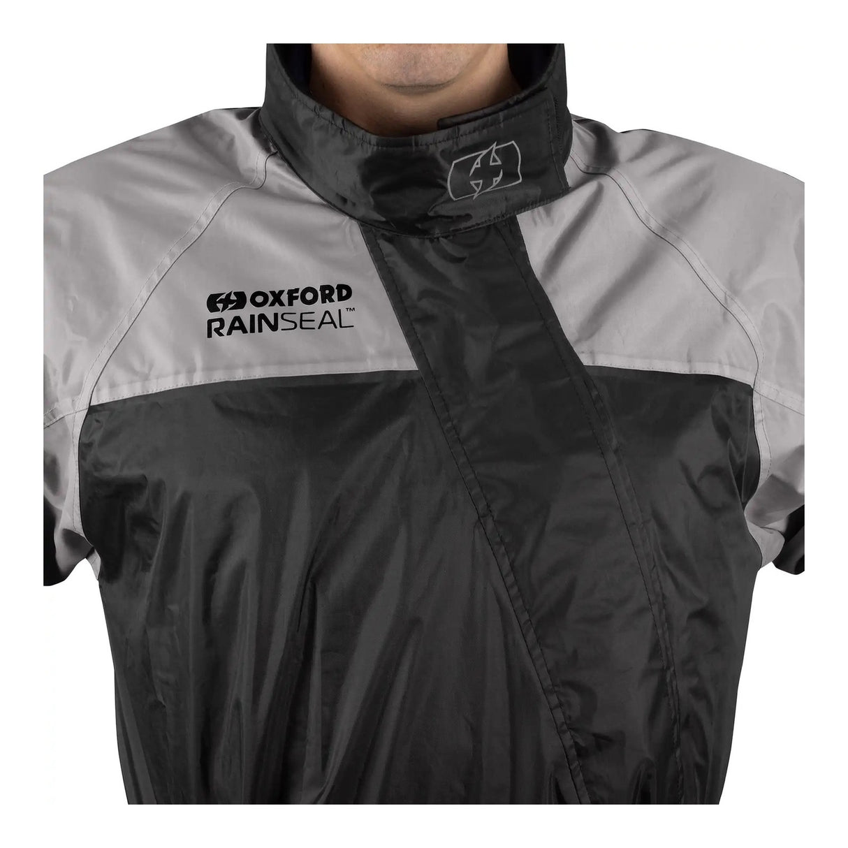 Oxford Rainseal Bright/Black One-Piece Rain Suit