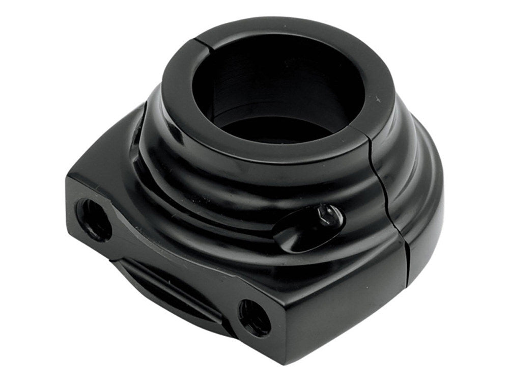Performance Machine P00632001B Dual Cable Threaded Hole Throttle Housing Black for H-D 81-95