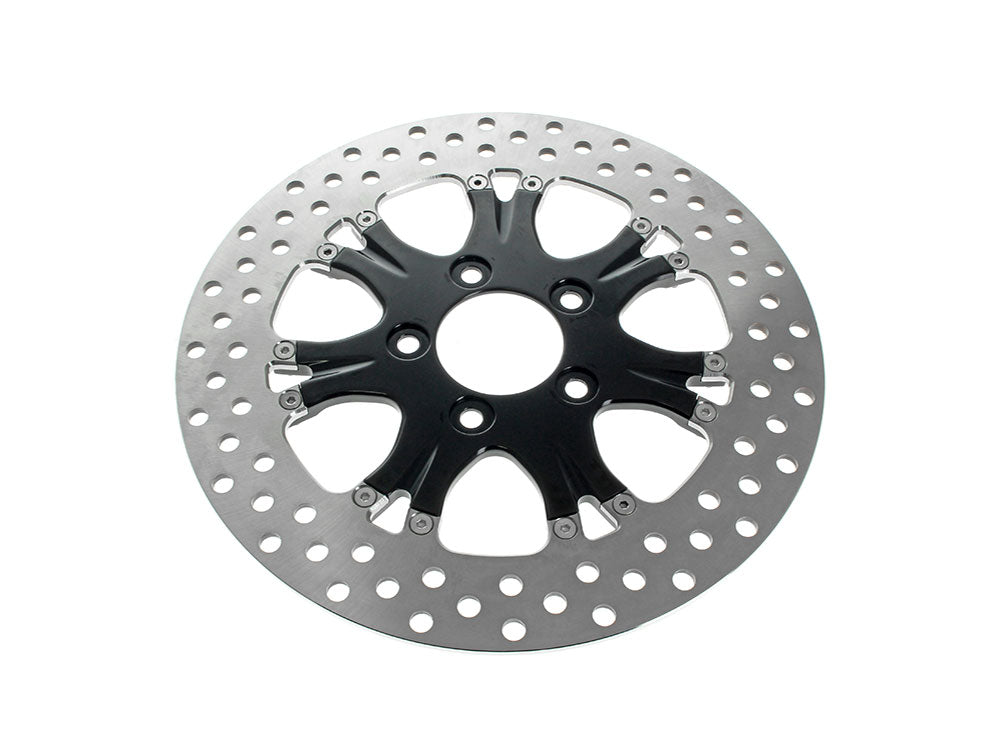 Performance Machine P01331523HEASB 11.5" Rear Heathen & Paramount Disc Rotor Black Anodized for Harley-Davidson 81-Up w/11-1/2" Disc Rotor