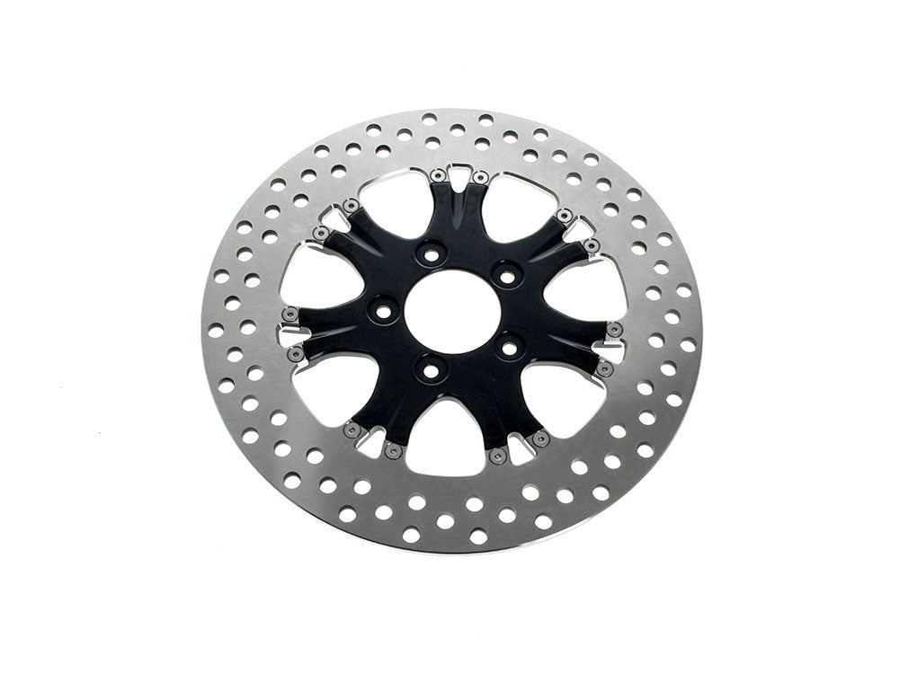 Performance Machine P01331800HEASB 11.8" Left Hand Front & Right Hand Front Heathen & Paramount Disc Rotor Black Anodized for Softail 15-Up/Touring 08-Up/Dyna 06-17/Sportster 14-21