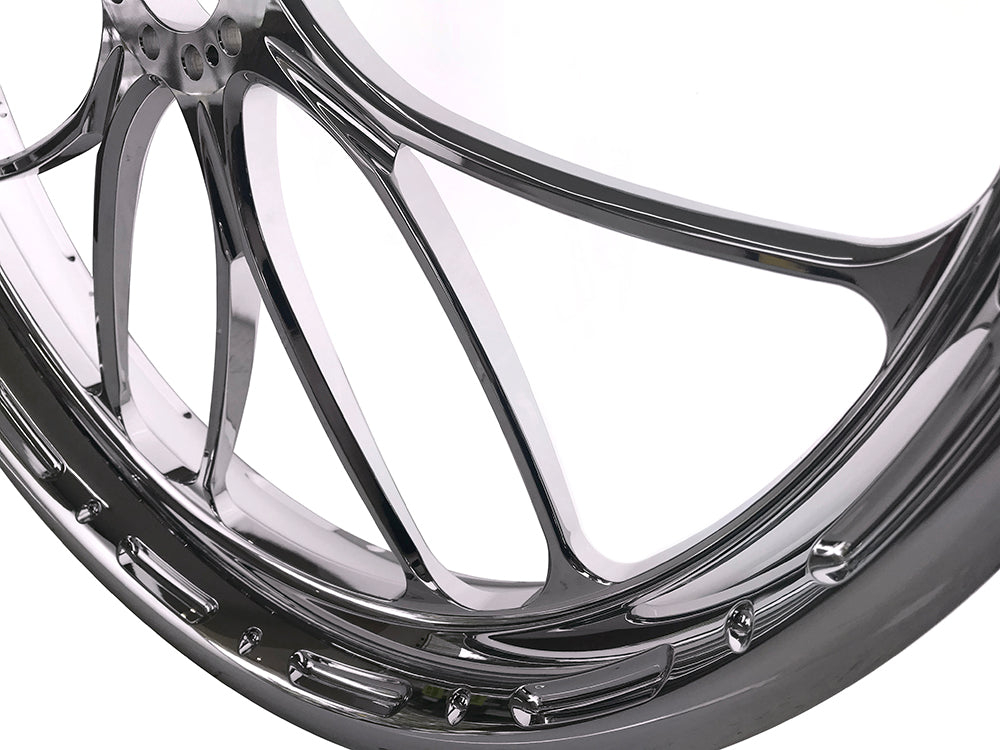 Performance Machine P01571306RHEACH 23" x 3.50" Wide Heathen Wheel Chrome