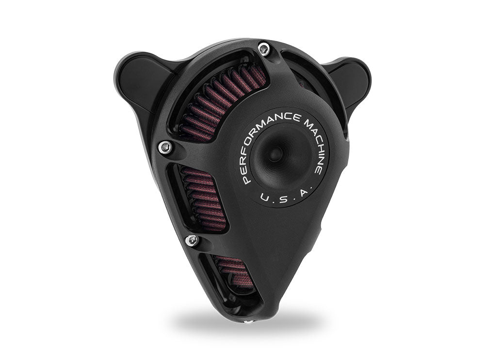 Performance Machine P02062167SMB Jet Air Cleaner Kit Black Ops for CVO Touring 23-Up/Street Glide/Road Glide 24-Up