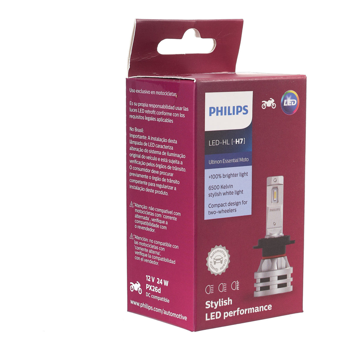 Philips LED Bulb H7 11972 UE2 12V Ultinon
