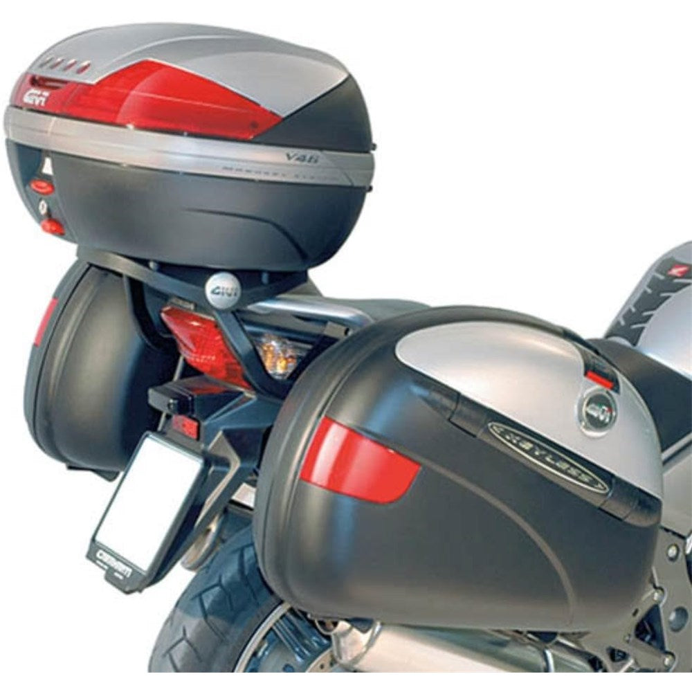 Givi PL174 Side Case Pannier Holder for Honda CBF 500 04-12/CBF 600S/CBF 600N 04-12/CBF 1000/ABS 06-09 w/Monokey Side Cases