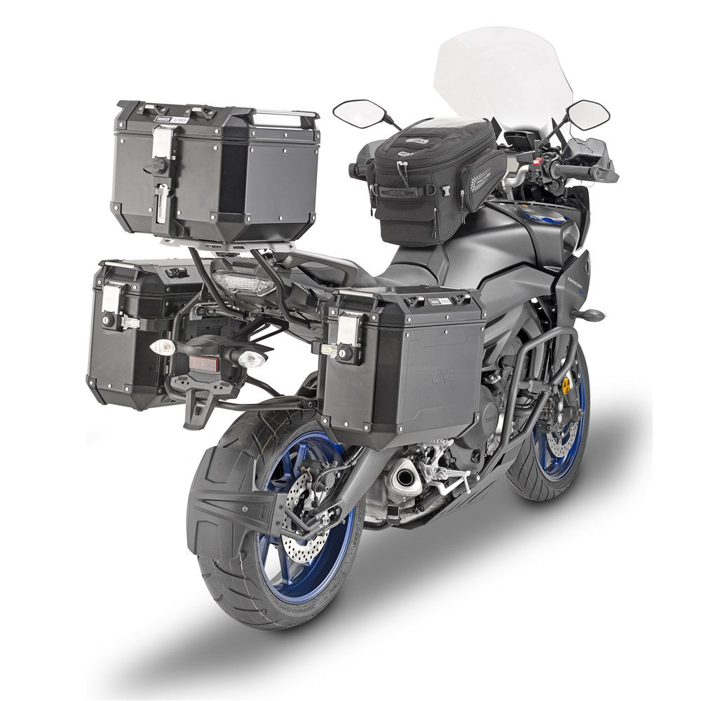 Givi PL2139CAM Side Case Pannier Holder for Yamaha Tracer 900/Tracer 900 GT 18-20 w/Trekker Outback Monokey CAM-Side Cases