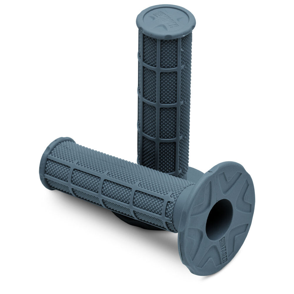 ProTaper PT02-4837 Single Density Half Waffle Grips (Medium Compound) Dark Grey