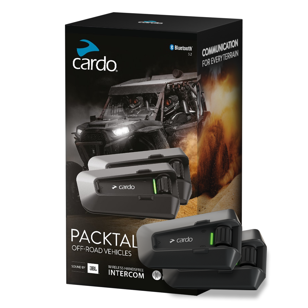 Cardo Packtalk Edge ORV Duo Bluetooth Communication System