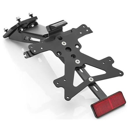 Rizoma Fox License Plate Support Kit Black for Kawasaki Z650 17-20/Z900 17-20