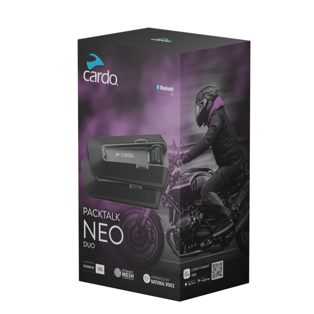 Cardo Packtalk Neo Duo Bluetooth Communication System