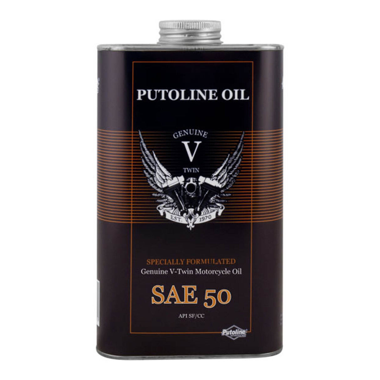 Putoline Genuine V-Twin SAE 50 Engine Oil 1L