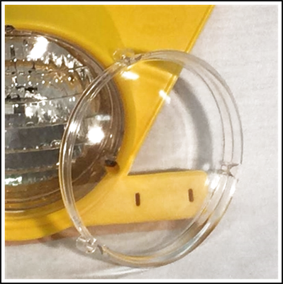 Polisport 75-866-76 Replacement Headlight Lens for Preston Petty Headlight